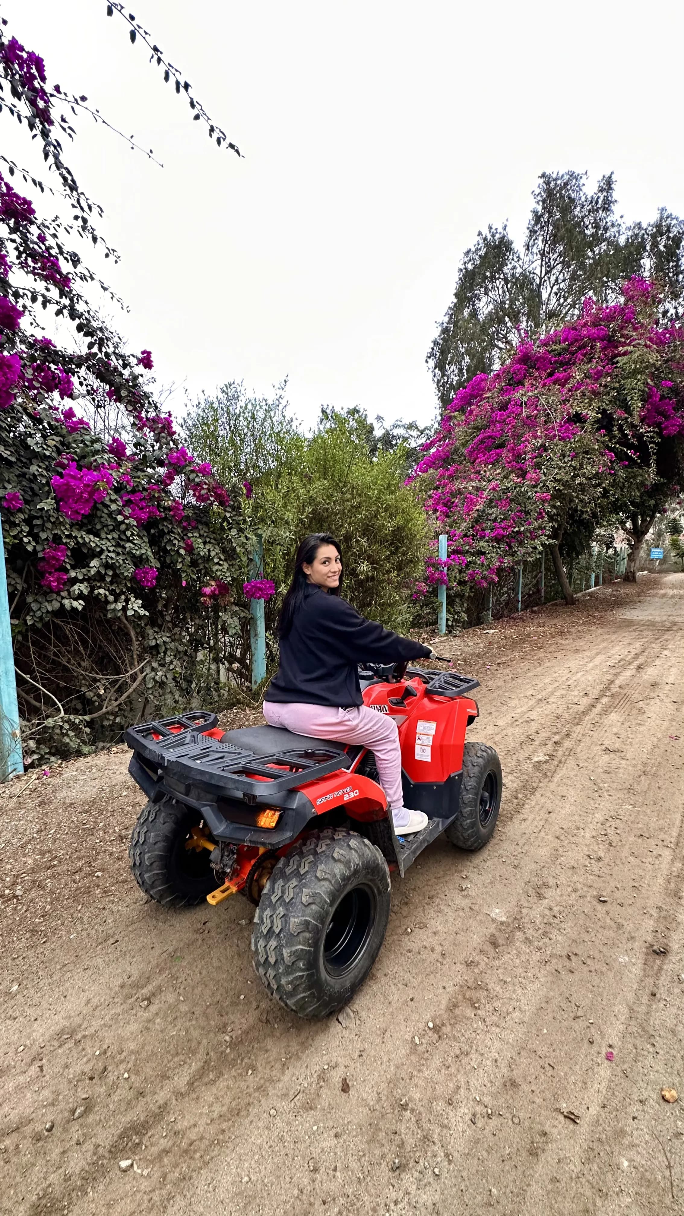 Paseo en Cuatrimoto